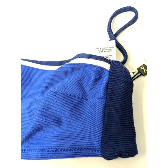 VITAMIN A Mila-Luciana Blue Bandeau Bikini Top - Picture 6 of 6